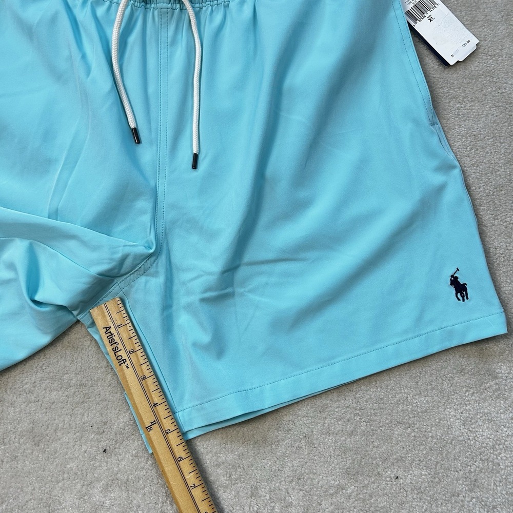 Polo Ralph Lauren Men's XL Swimsuit Shorts Lined Swim Trunks Pockets Drawstring - Picture 6 of 9